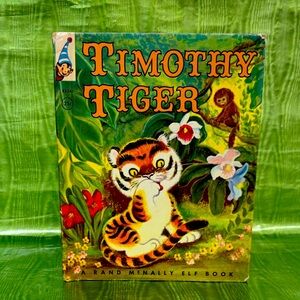 Timothy Tiger Children's Book by Rand McNally